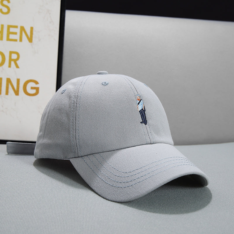 Small Letters Sun Visor Baseball Cap for Face Protection