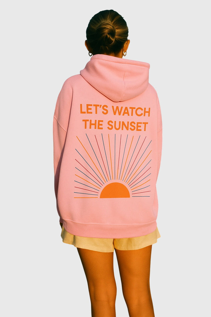 Women's Relaxed Sunset Hoodie