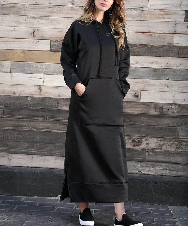 Women's Comfy Maxi Dress Black