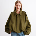 Josephine Stylish Bomber Jacket with Luxe Fabric & Bold Design - MODAUTLET