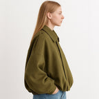 Josephine Stylish Bomber Jacket with Luxe Fabric & Bold Design - MODAUTLET