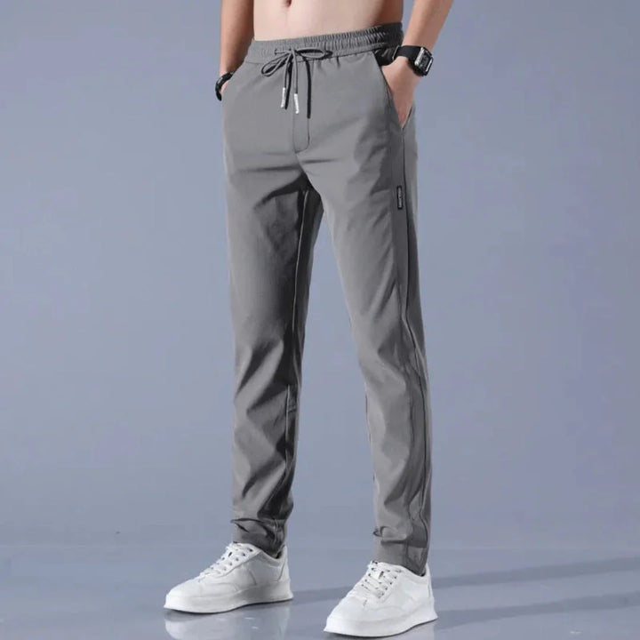 Drawstring Straight Leg Jogger Pants for Comfort and Style-MODAUTLET