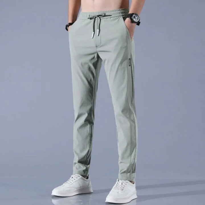 Drawstring Straight Leg Jogger Pants for Comfort and Style-MODAUTLET