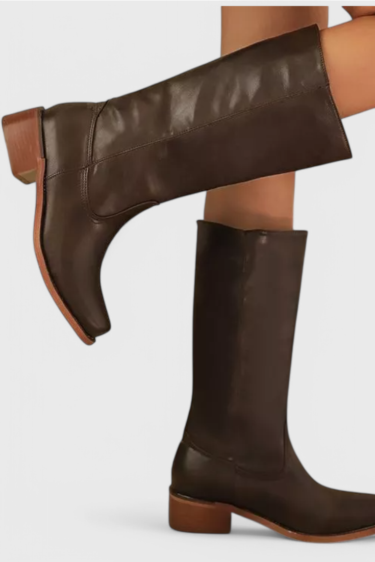 All Season PU Leather Boots Modern Classic Comfort Fit