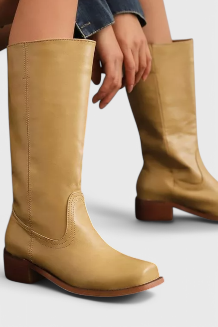 All Season PU Leather Boots Modern Classic Comfort Fit