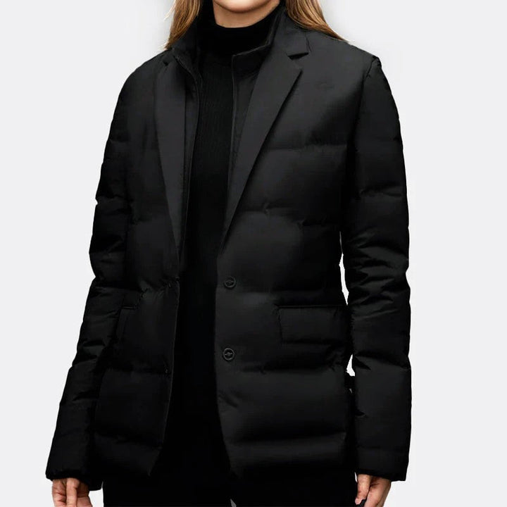 Chaqueta blazer de plumón de pato para mujer
