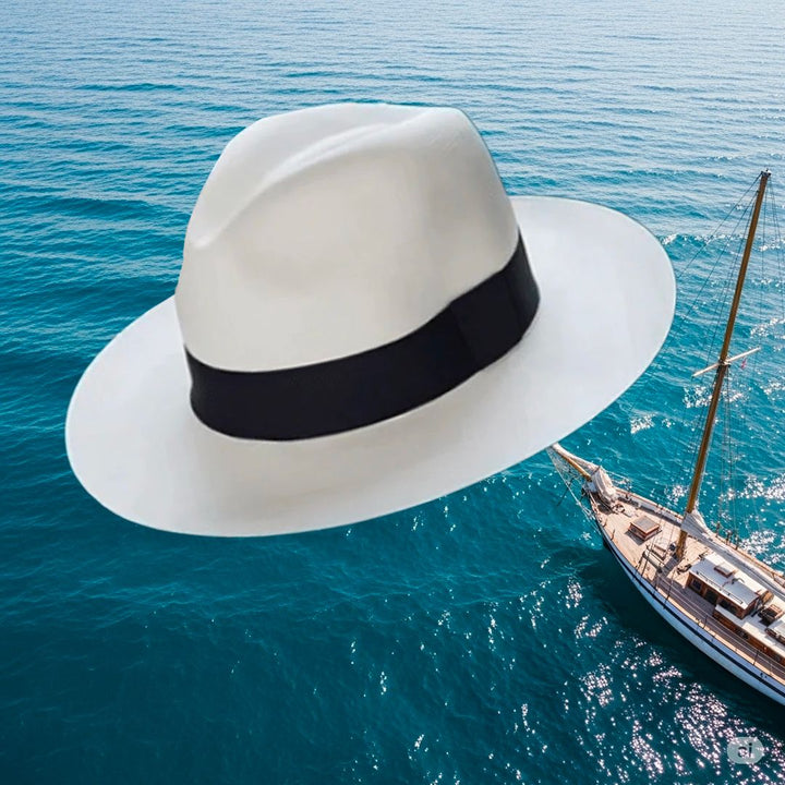 Andre | Classic Handmade Panama Hat - Unisex Summer Straw Hat-MODAUTLET