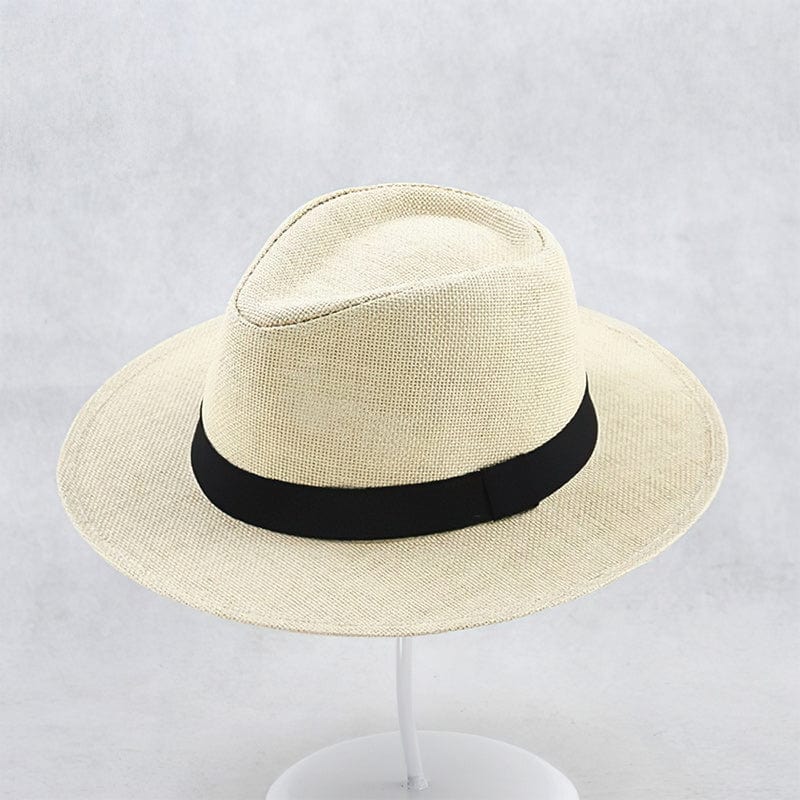 Andre | Classic Handmade Panama Hat - Unisex Summer Straw Hat-MODAUTLET