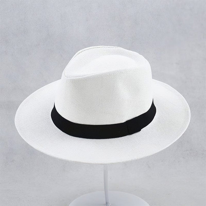 Andre | Classic Handmade Panama Hat - Unisex Summer Straw Hat-MODAUTLET