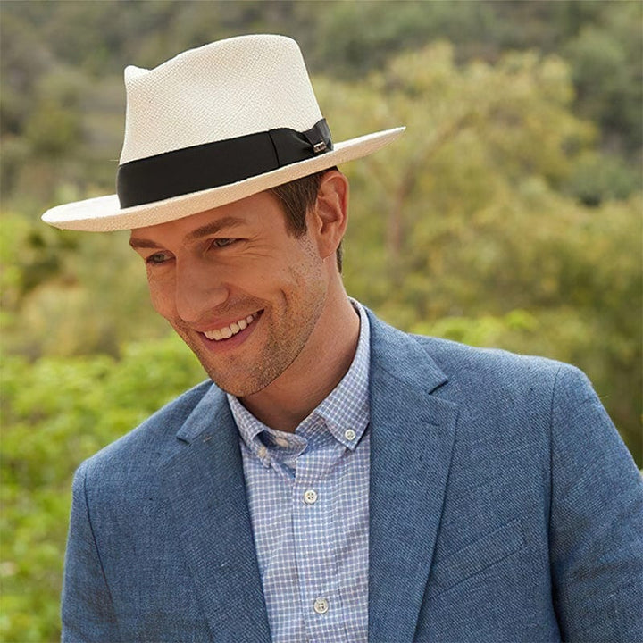Andre | Classic Handmade Panama Hat - Unisex Summer Straw Hat-MODAUTLET