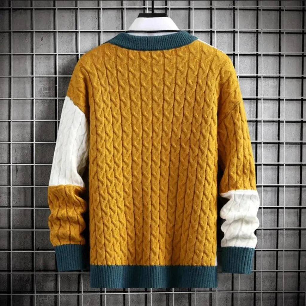 Regal Weave Knit Sweater
