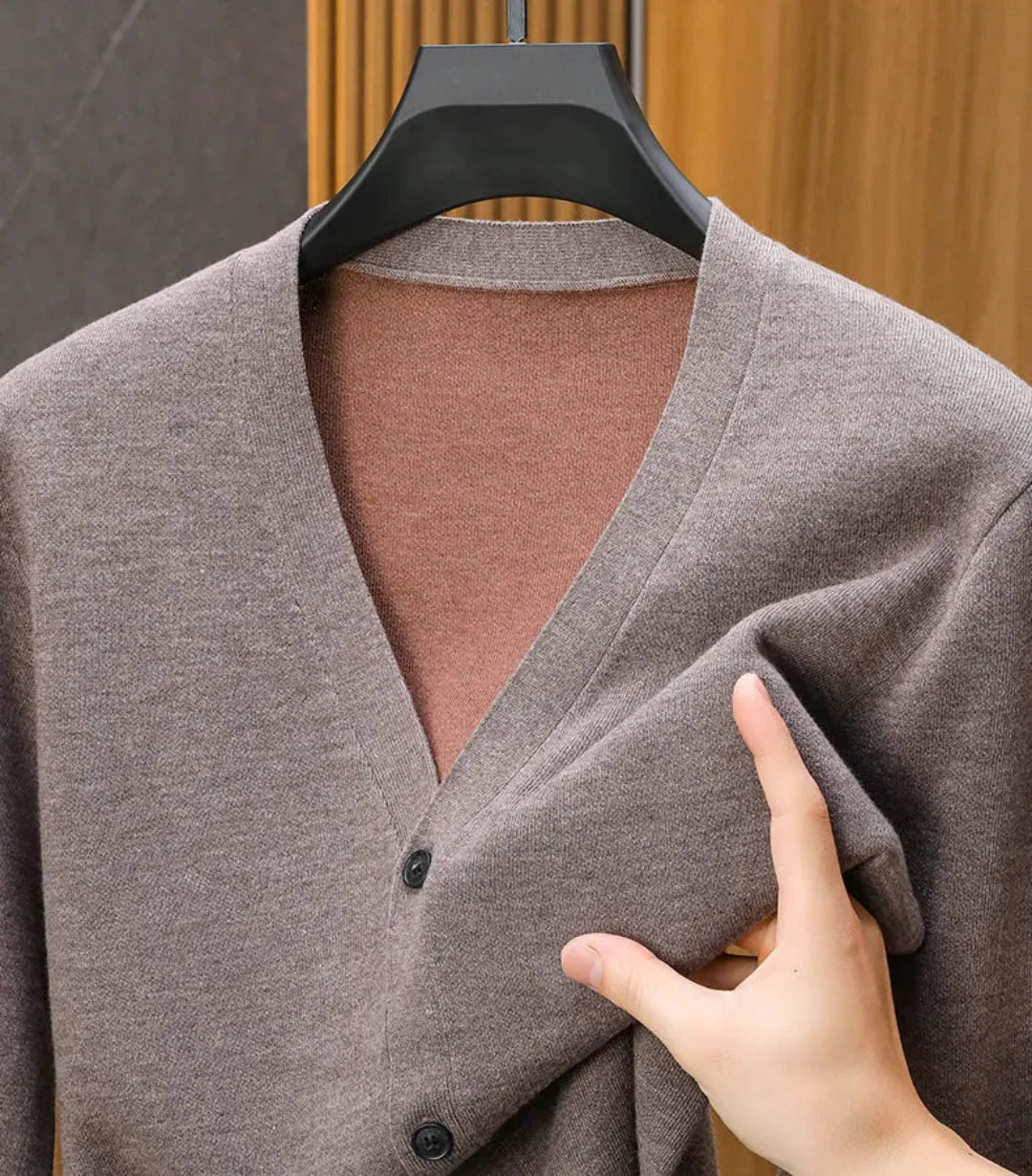 Merino Cashmere Jacket for Ultimate Comfort-MODAUTLET