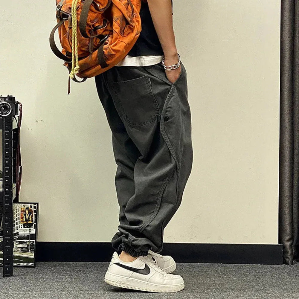 Stylish Oversized Cargo Pants-MODAUTLET