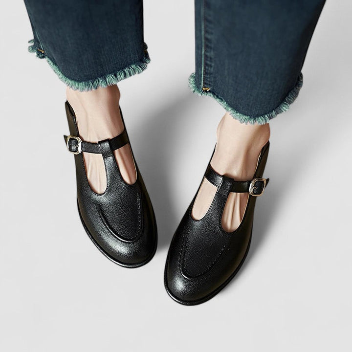 Ariyzzah | Women's Orthopedic Low Heel Mary Jane Shoes-MODAUTLET