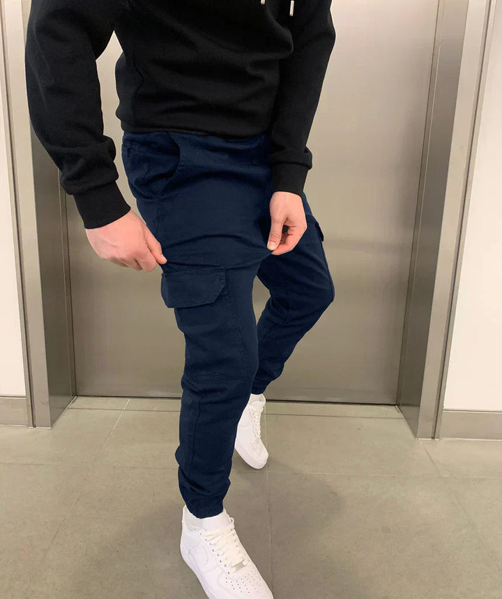 Herren-Cargohosen mit Kordelzug für Komfort und Stil