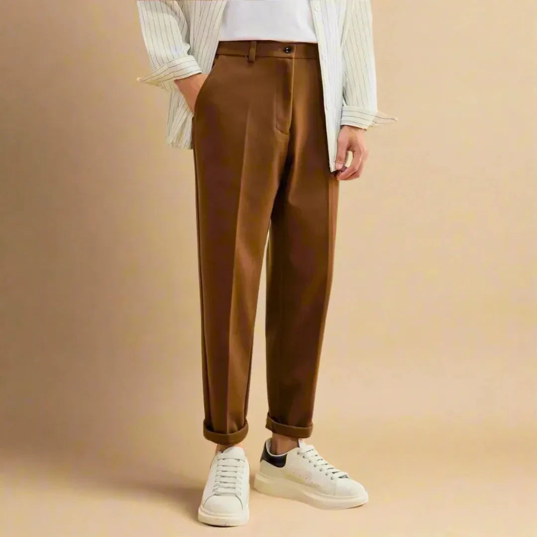 Tailored Trousers for a Perfect Fit Brown