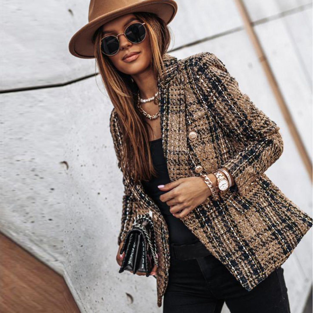 Women's Tailored Blazer for Office Business and Workwear-MODAUTLET