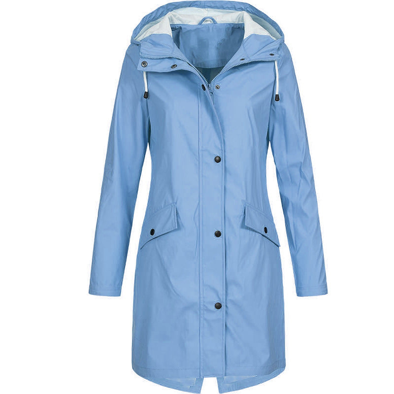Autumn Jacket For Women Light blue