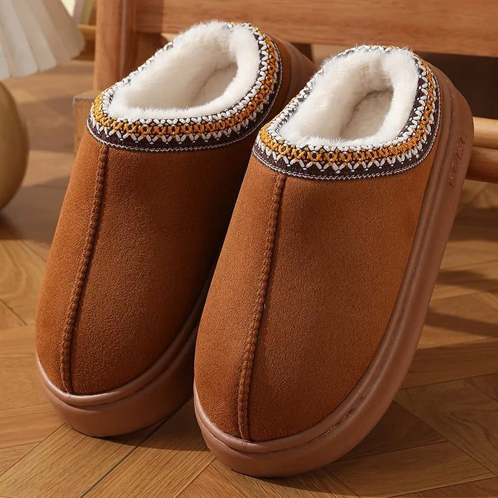 Avery Cozy Ugg Slippers Brown