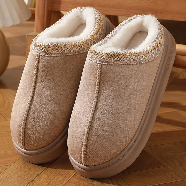 Avery Cozy Ugg Slippers Khaki
