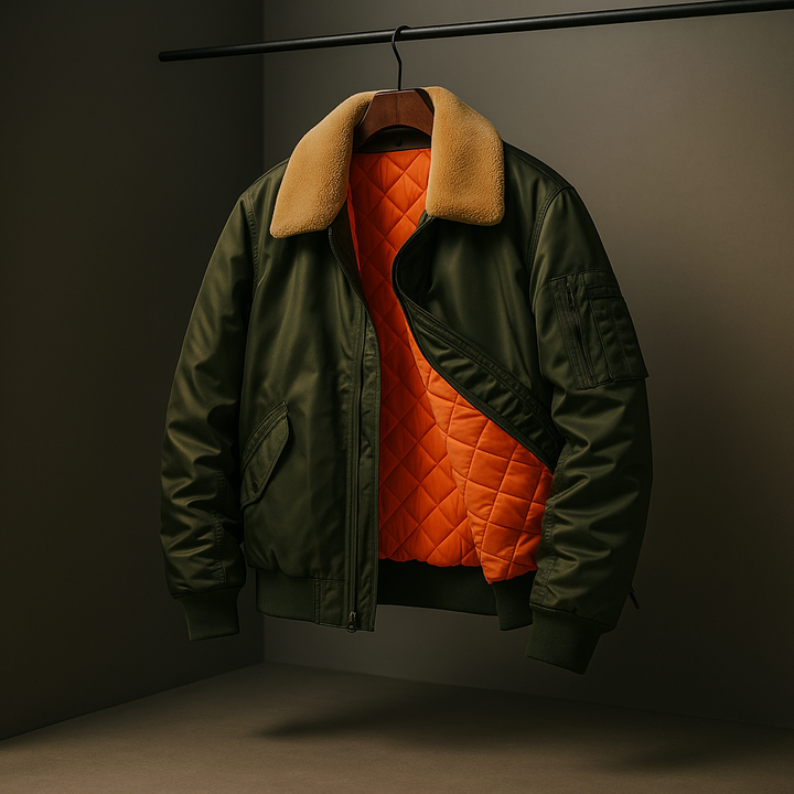Aviator Jacket for Men Forest