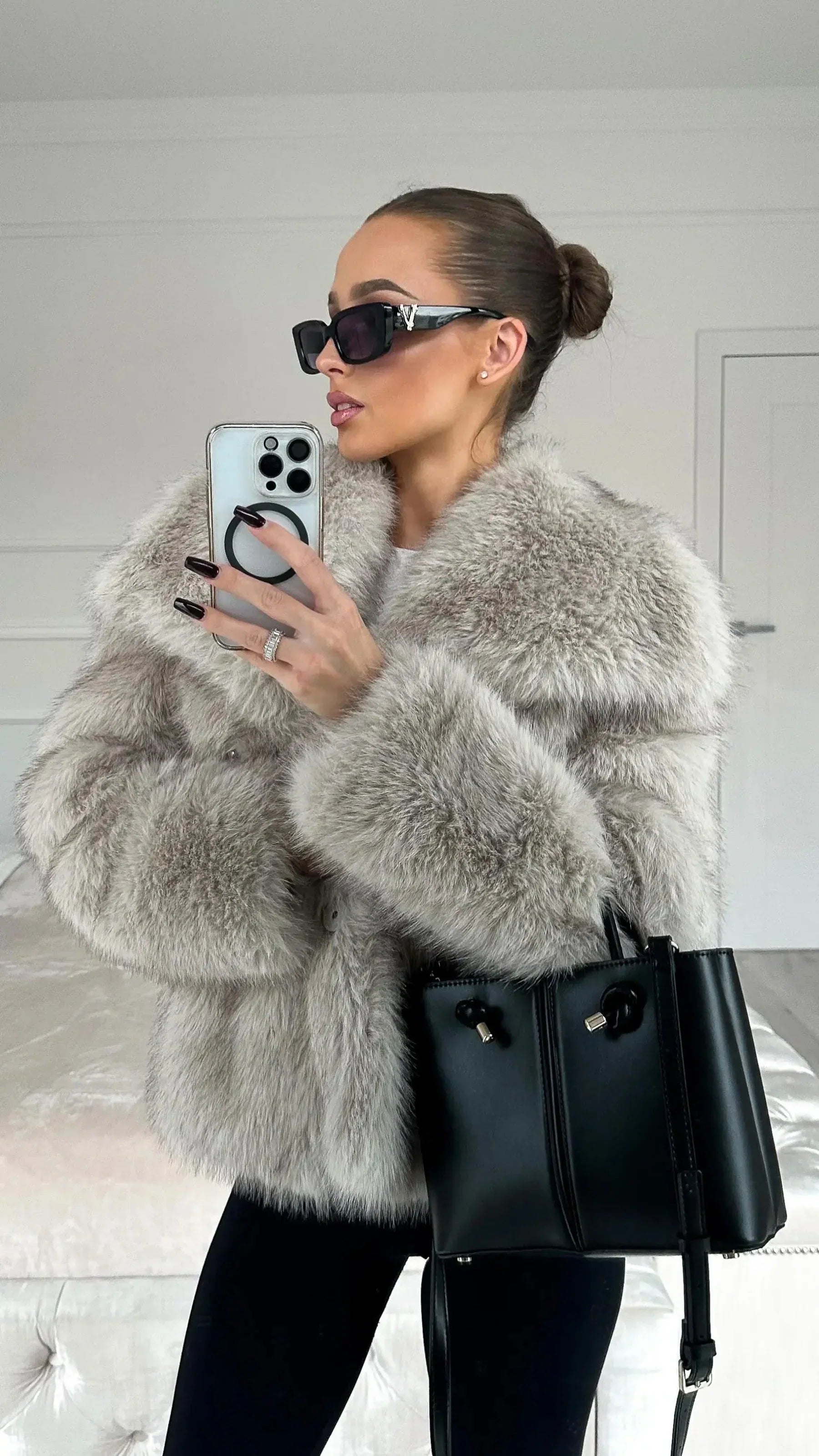 Faux Fur Jacket for Women