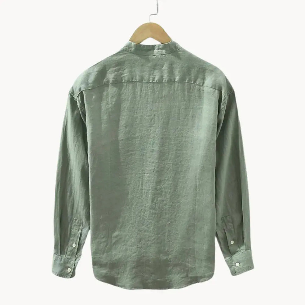Prestige Casual Linen Shirt-MODAUTLET