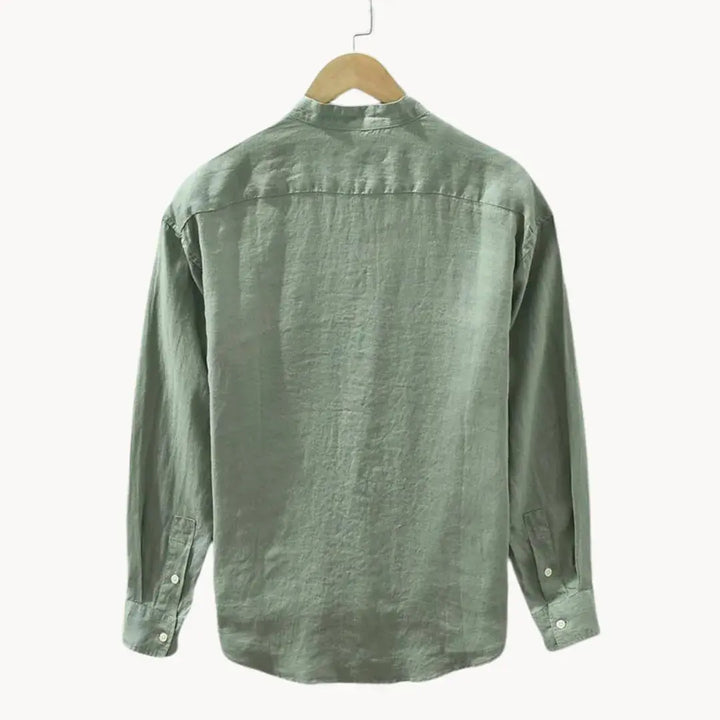Prestige Casual Linen Shirt-MODAUTLET
