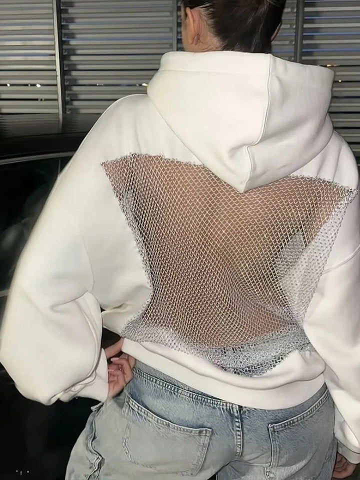 Backless Casual Sweatshirt for Comfortable Style-MODAUTLET