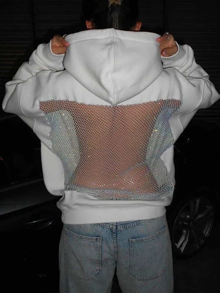 Backless Casual Sweatshirt for Comfortable Style-MODAUTLET