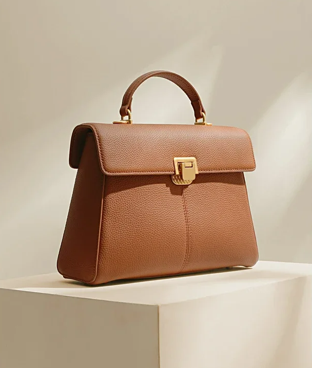 Vintage Leather Valencia Bag Maroon 27x19x6cm