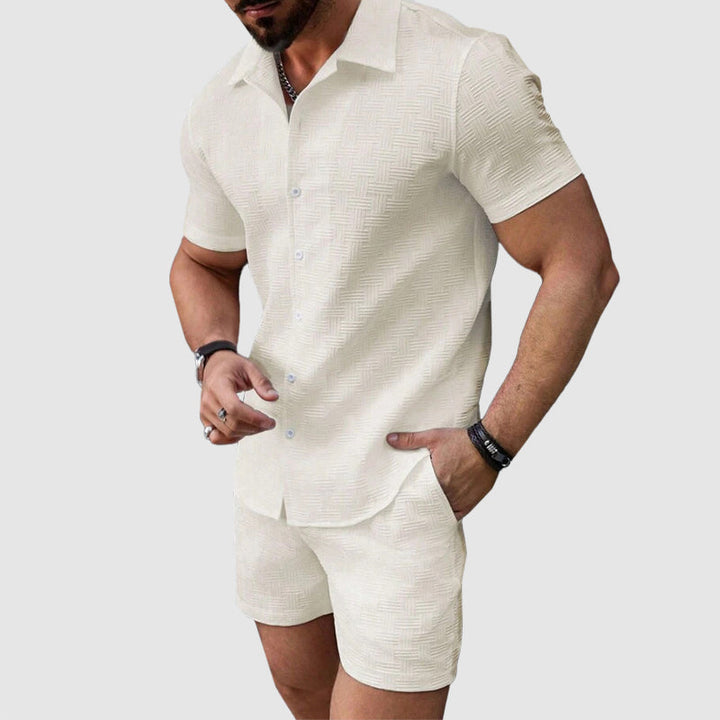 Men's Elegant Summer Duo Set-MODAUTLET