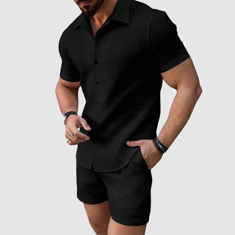 Men's Elegant Summer Duo Set-MODAUTLET