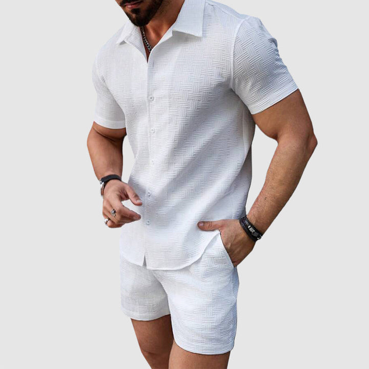 Men's Elegant Summer Duo Set-MODAUTLET