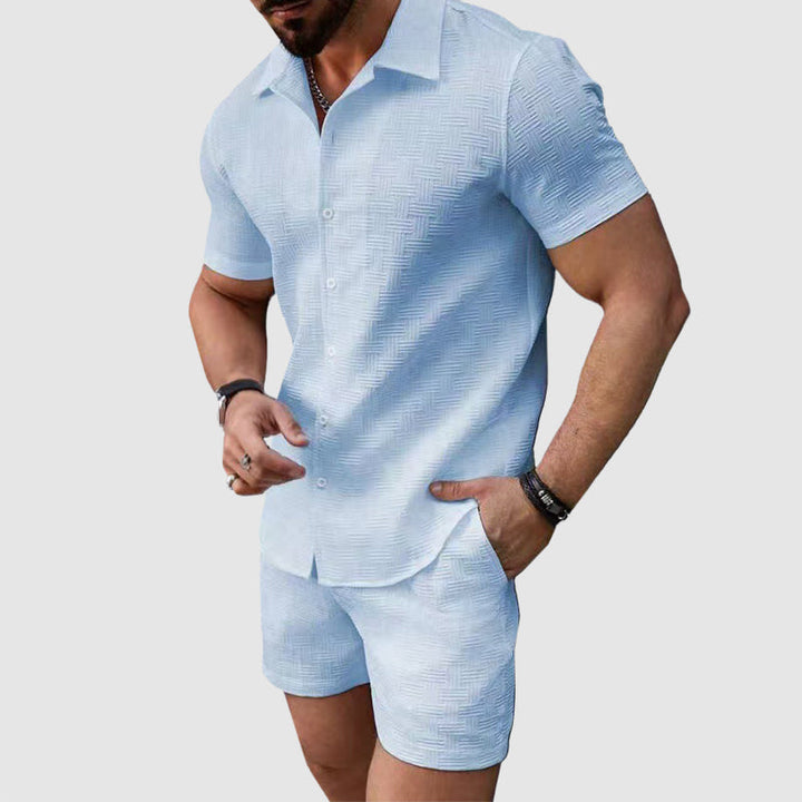 Men's Elegant Summer Duo Set-MODAUTLET