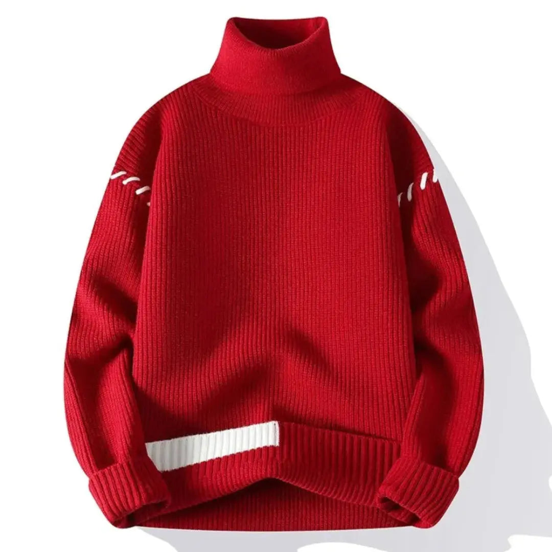 Cozy Knit Sweater for Ultimate Comfort Red