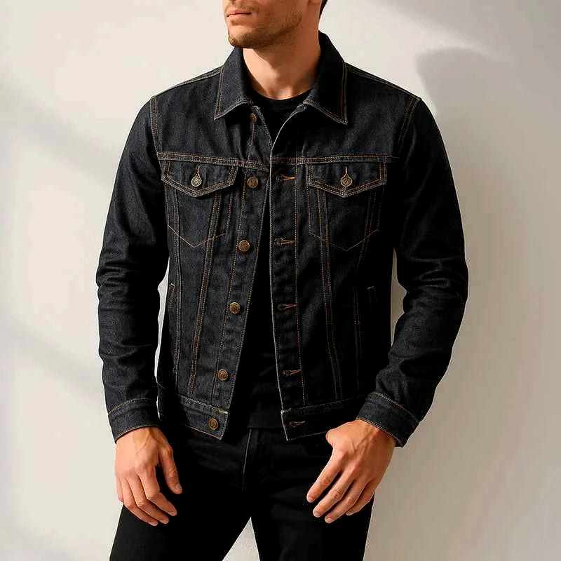 Chaqueta vaquera ligera para hombre