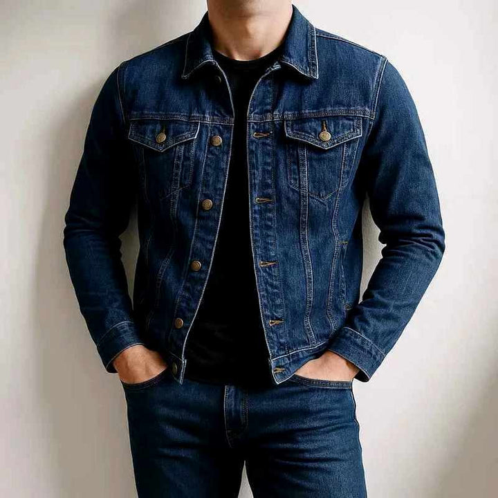 Chaqueta vaquera ligera para hombre