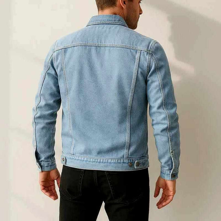 Chaqueta vaquera ligera para hombre