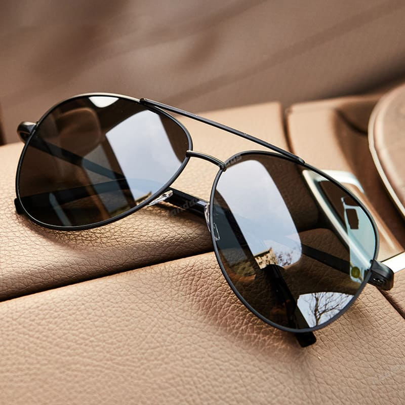Retro Solar-Inspired Sunglasses-MODAUTLET