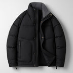 Men's Highland Puffer Jacket - Warm & Stylish Outerwear Black