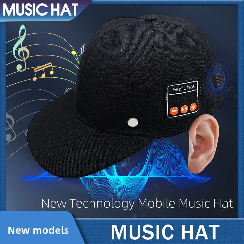 Bluetooth Music Hat for Tennis and Outdoor Listening