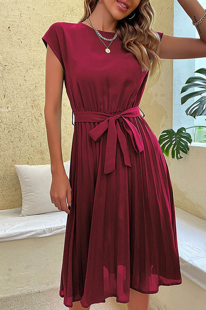 Abito Midi Bohemien da Donna - Fluttuante e Alla Moda