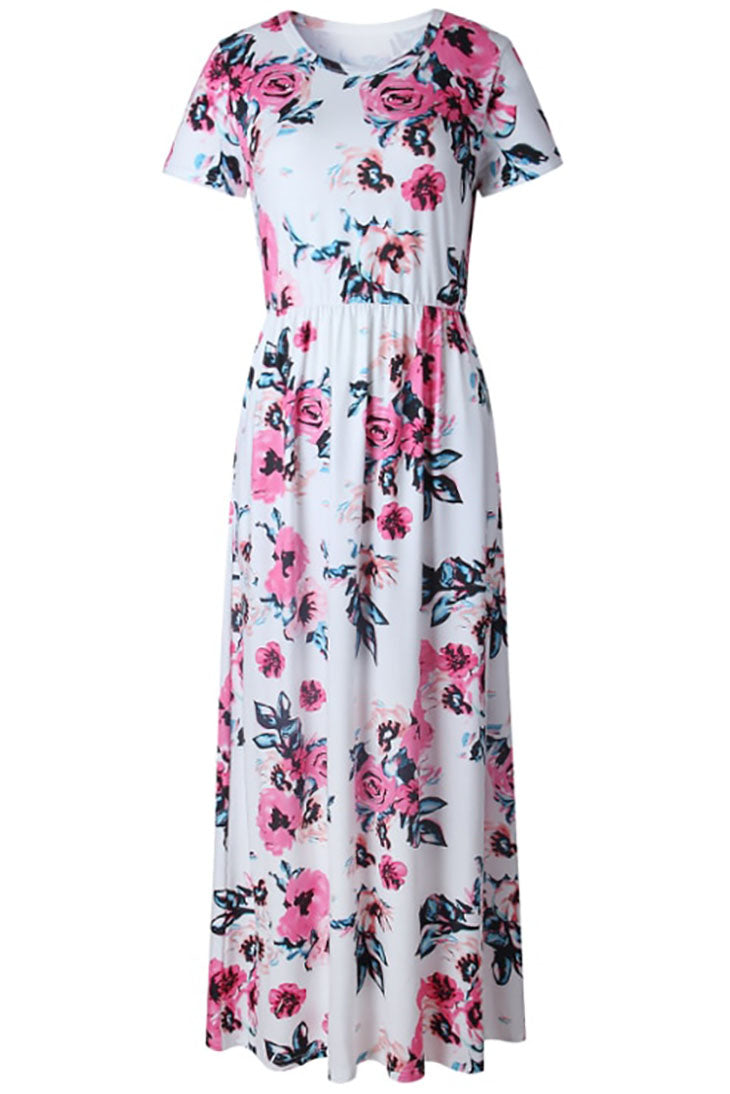 Abito Maxi Floreale Boho da Donna - Elegante e Confortevole