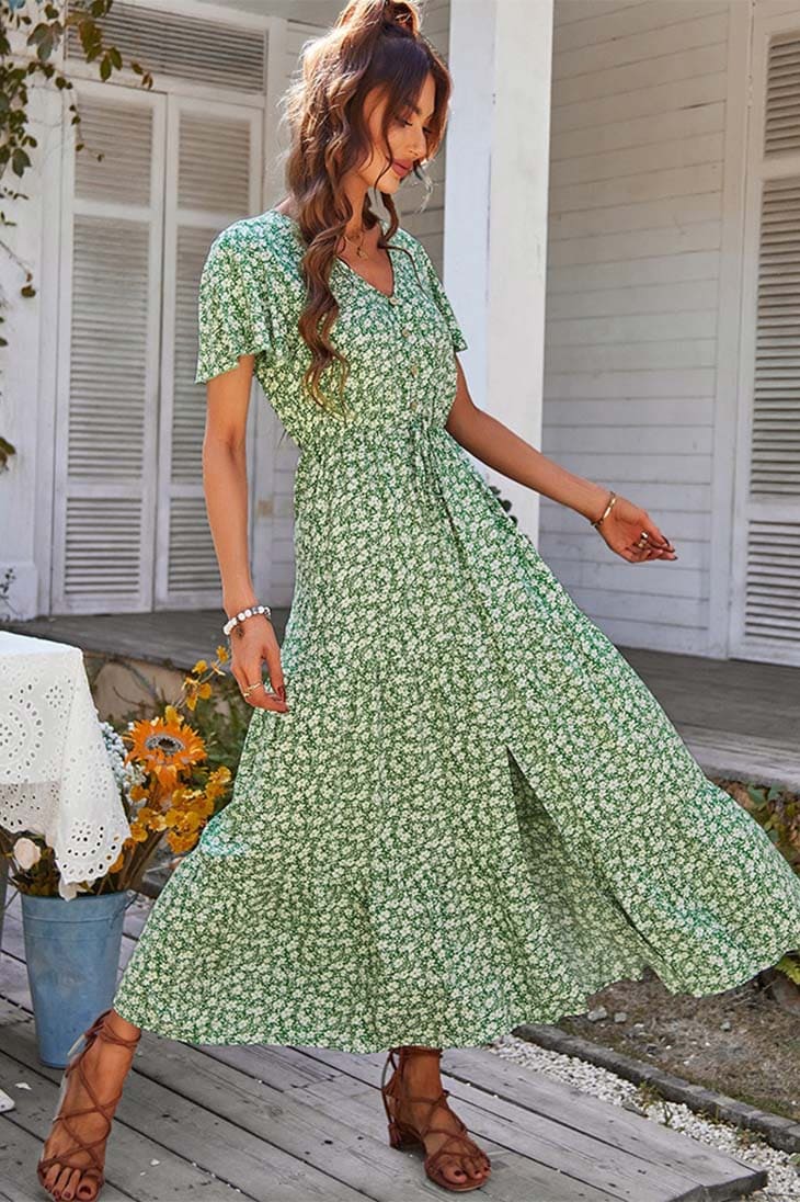 Women's High-Low Dress-MODAUTLET