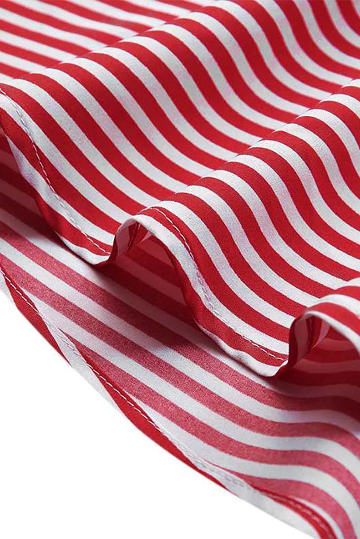 Vestido Maxi Boho de Rayas para Mujer