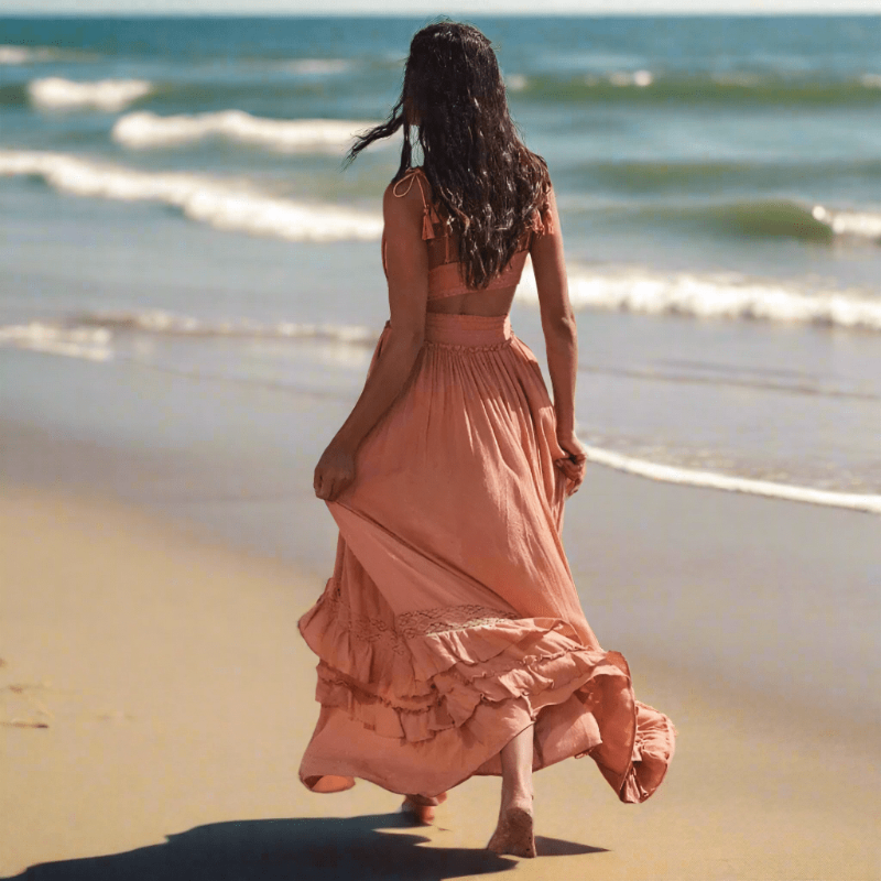 Women's Maxi Dress for Summer Beach Days-MODAUTLET