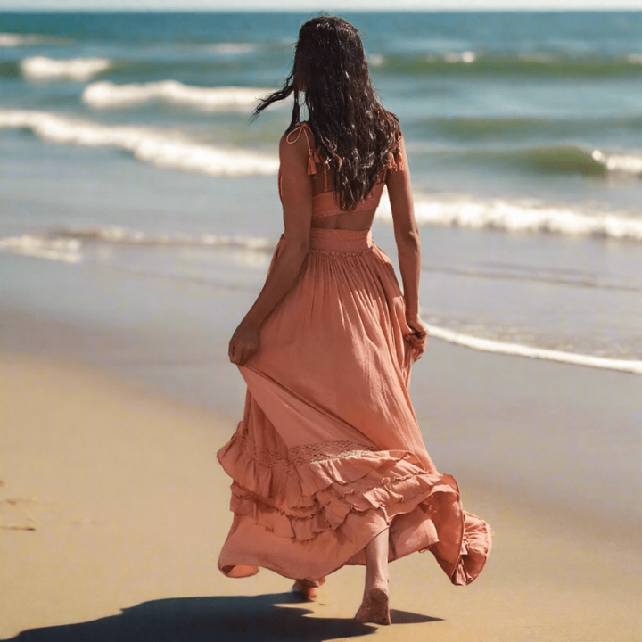 Women's Maxi Dress for Summer Beach Days-MODAUTLET