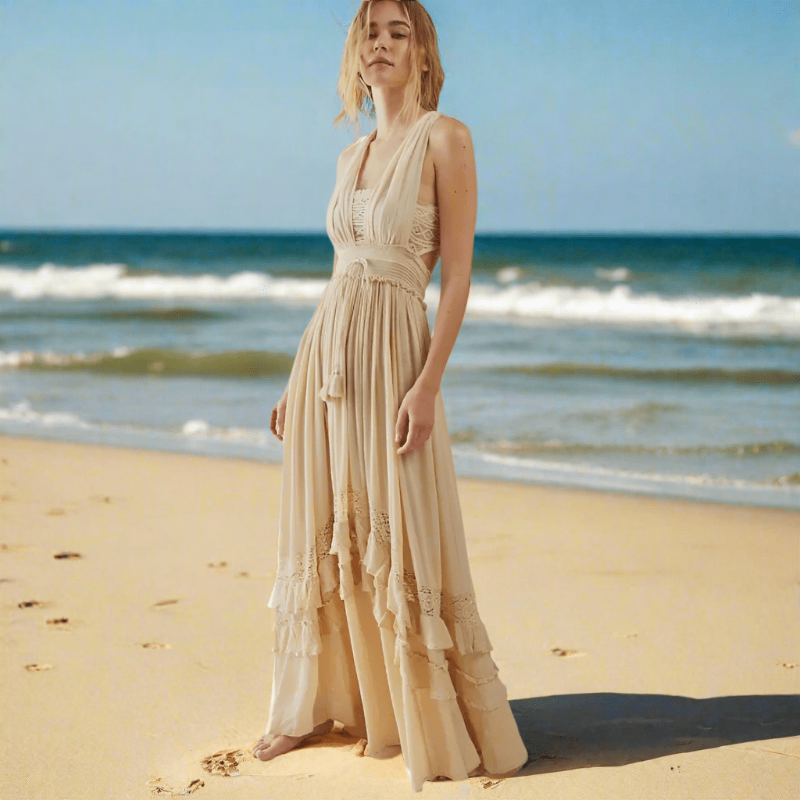 Women's Maxi Dress for Summer Beach Days-MODAUTLET