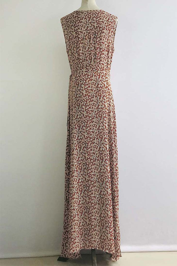 Women's Ditsy Floral Maxi Dress-MODAUTLET